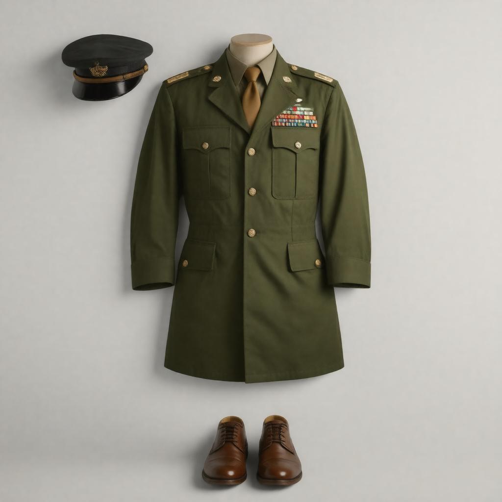 Army Green Service Uniform